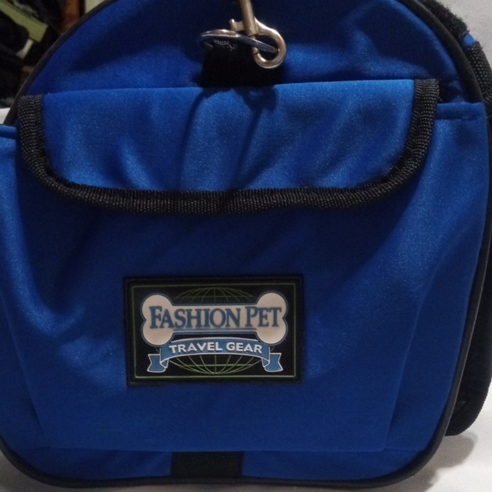 Fashion Pet Blue cat or small dog carrier bag